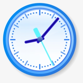 Don"t Forget To Change Your Clocks Because Time Springs - Blue Clock Clip Art, HD Png Download, Free Download