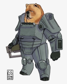Dog In Power Armor, HD Png Download, Free Download
