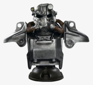 Fallout T-45 Lifesize Bust - Fallout Power Armor Bust, HD Png Download, Free Download