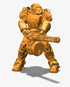 T60 Power Armor - Figurine, HD Png Download, Free Download