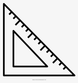 Regla Página Para Colorear - Ruler, HD Png Download, Free Download