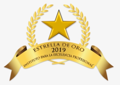 Estrella De Oro A La Excelencia Profesional, HD Png Download, Free Download