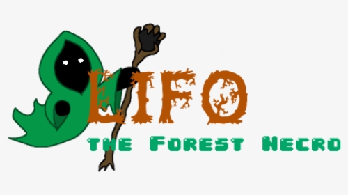 Lifo, The Forest Necro - Wood Font, HD Png Download, Free Download