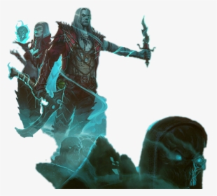 Diablo 3 Necromancer Couple, HD Png Download, Free Download