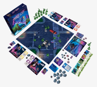 Transparent Board Game Png - Hard City Board Game, Png Download, Free Download
