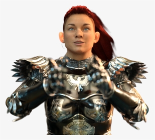 Female Dwarven Cleric / No Background - Breastplate, HD Png Download, Free Download