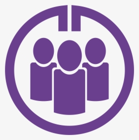 Purple Icon Circle People, HD Png Download, Free Download