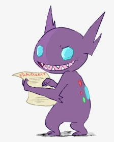 “ “sableye Has Committed Tax Fraud - Cartoon, HD Png Download, Free Download