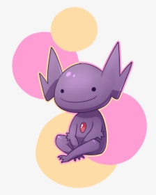 I Started Drawing This Little Guy Before My Art Block - Sableye Ditto, HD Png Download, Free Download