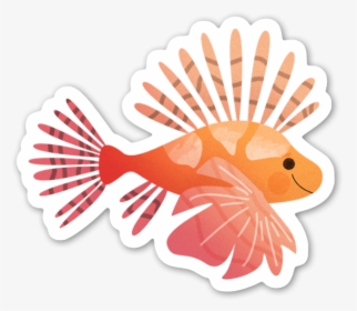 Lionfish Sticker - Lionfish Cute, HD Png Download, Free Download