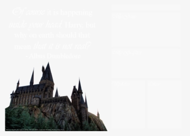 Hogwarts Castle Png - Islands Of Adventure, Transparent Png, Free Download