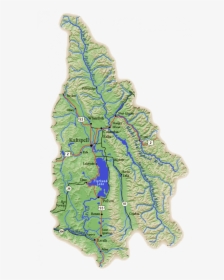 Flathead River Drainage, HD Png Download, Free Download
