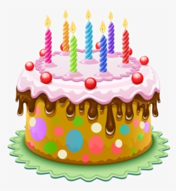 Happy Birthday Cake, HD Png Download, Free Download