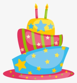 Gâteau D"anniversaire - 2nd Birthday Cake Cartoon, HD Png Download, Free Download