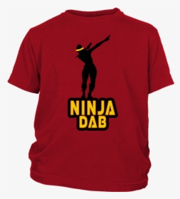 Fortnite T-shirt Ninja Dab - Active Shirt, HD Png Download, Free Download