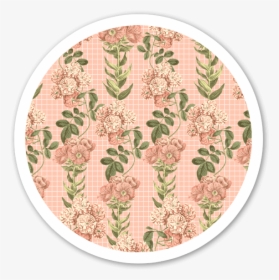 Pink Vintage Pattern Sticker - Motif, HD Png Download, Free Download