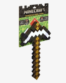 Minecraft 2 In 1 Sword Pickaxe Toy, HD Png Download, Free Download