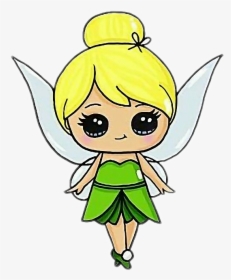 Tinkerbell Campanita Disney Princes - Tinkerbell Cartoon Drawing, HD Png Download, Free Download