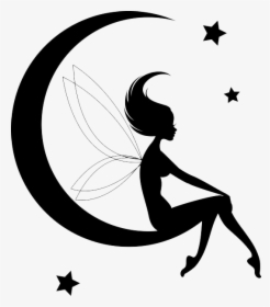 Tinker Bell Fairy Silhouette Clip Art - Happy Fathers Day Cute, HD Png Download, Free Download