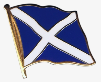 Scotland Flag Pin, Badge - Mexican Flag Drawing Easy, HD Png Download, Free Download