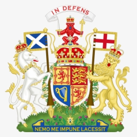 Coat Of Arms Of The United Kingdom In Scotland - National Emblem Of Uk, HD Png Download, Free Download