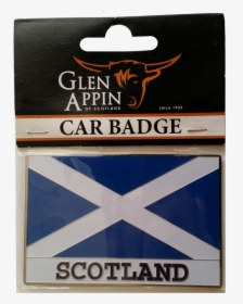 Scotland Flag Badge Car, HD Png Download, Free Download