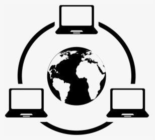 Computers - Computer Network Vector Png, Transparent Png, Free Download