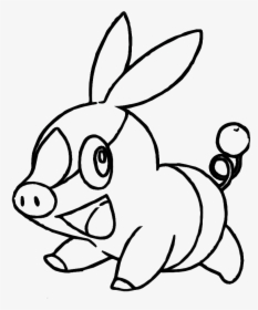 I Have Download Tepig Pages Kid Fun - Tepig Black And White, HD Png Download, Free Download