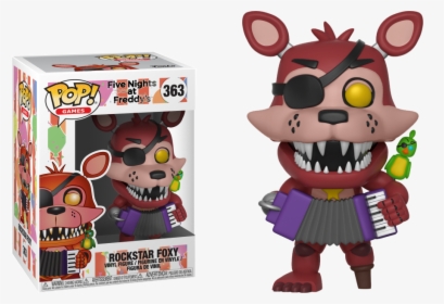 Pop Figure Five Nights At Freddy"s Rockstar Foxy Pizza - Funko Pop De Five Nights At Freddy's, HD Png Download, Free Download