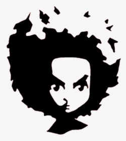 Boondocks Black And White, HD Png Download, Free Download