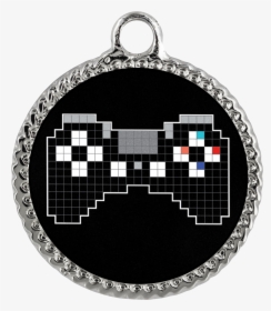 Pixel Art Playstation Gaming Fan Deco Coin Necklace - Alliance Logo World Of Warcraft, HD Png Download, Free Download
