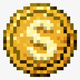 #coin #golden #goldcoin #s #$ #dollar #pixel #pixels - Gold Coin Pixel Png, Transparent Png, Free Download