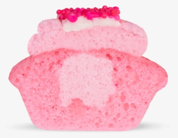 Small Cross Image Of Pink Sugar Cookie Cupcake - Cupcake, HD Png Download, Free Download