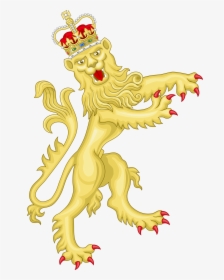 Transparent Lion Dance Clipart - British Coat Of Arms Lion, HD Png Download, Free Download