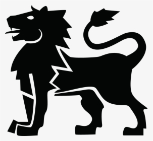 Lion Heraldry Clip Art - Heraldic Lion Vector Png, Transparent Png, Free Download