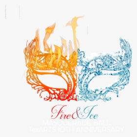 Logo Design By Lei - Fire And Ice Masquerade, HD Png Download, Free Download