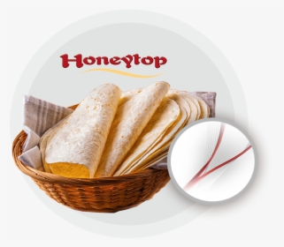 Honey Top Tortillas - Honeytop, HD Png Download, Free Download