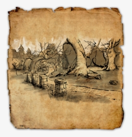 Treasure Map Download Elder Scrolls Online Treasure - Treasure Map, HD Png Download, Free Download