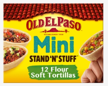 Mini Soft Tortilla Kit - Old El Paso Mini Stand N Stuff, HD Png Download, Free Download