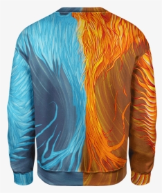 Fire & Ice Phoenix Sweater - Sweatshirt, HD Png Download, Free Download