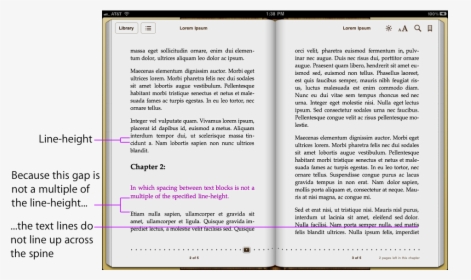 Line-height Example, HD Png Download, Free Download
