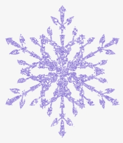 Transparent Snowflakes - Purple Snowflake Png, Png Download, Free Download
