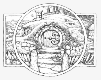 Celebrating International Day - Simple Hobbit Hole Drawing, HD Png Download, Free Download