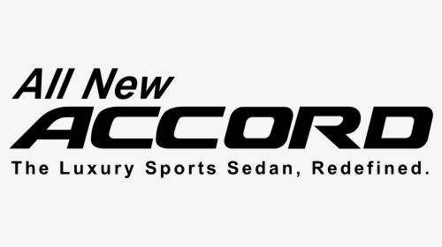 All New Accord 01 Logo Png Transparent - Logo Honda Accord, Png Download, Free Download