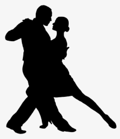 Argentine Tango Dance Silhouette - Tango Silhouette Png, Transparent ...