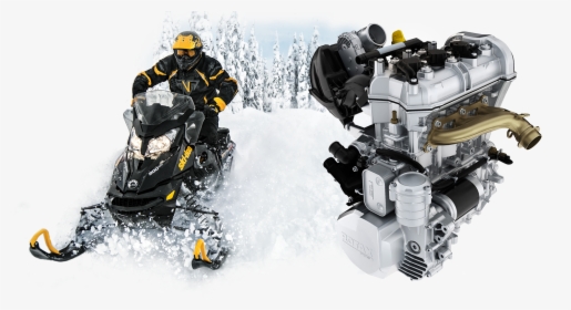 Ski-doo Snowmobiles Usa - 2016 Sea Doo Spark Engine, HD Png Download, Free Download