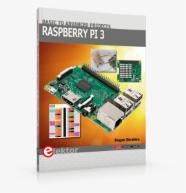 Raspberry Pi 3 Basic To Advanced Projects - Raspberry Elektor, HD Png Download, Free Download