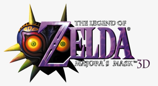 Transparent Navi Zelda Png - Legend Of Zelda Majora's Mask Logo, Png Download, Free Download