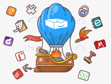 Sane Box Illustration 2017 Updated - Sanebox, HD Png Download, Free Download