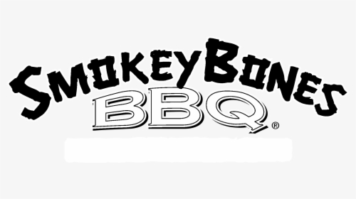 Smokey Bones Bbq Logo Black And White - Smokey Bones, HD Png Download, Free Download